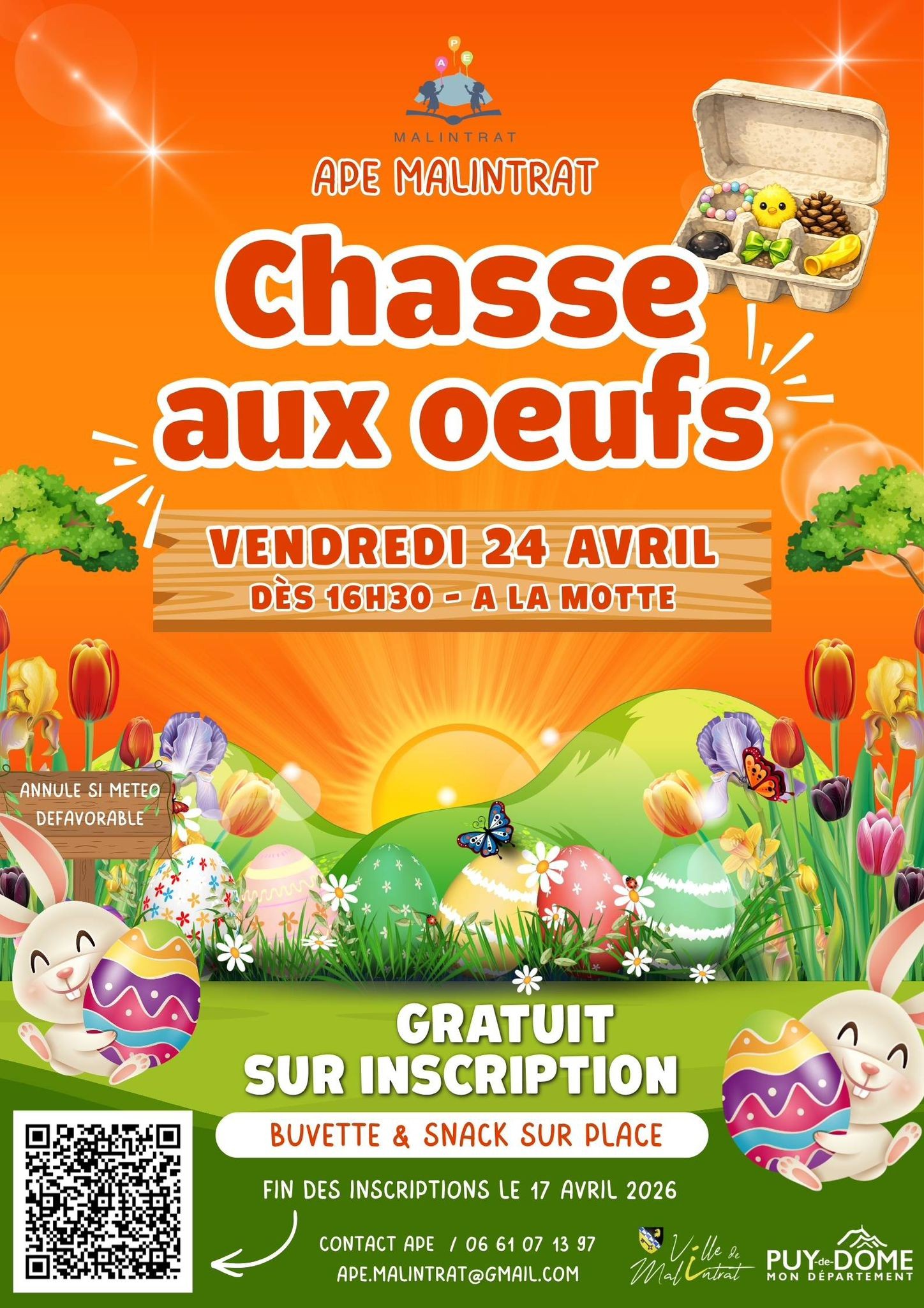 CHASSE AUX OEUFS 2026